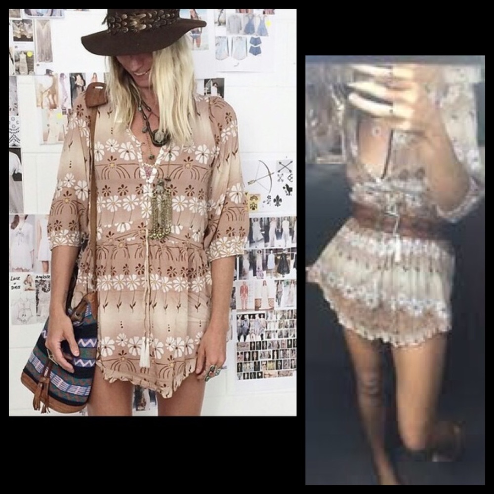 Spell & the Gypsy Boho Daisy Playdress Play Dress - Picture 2 of 11